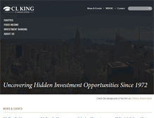 Tablet Screenshot of clking.com